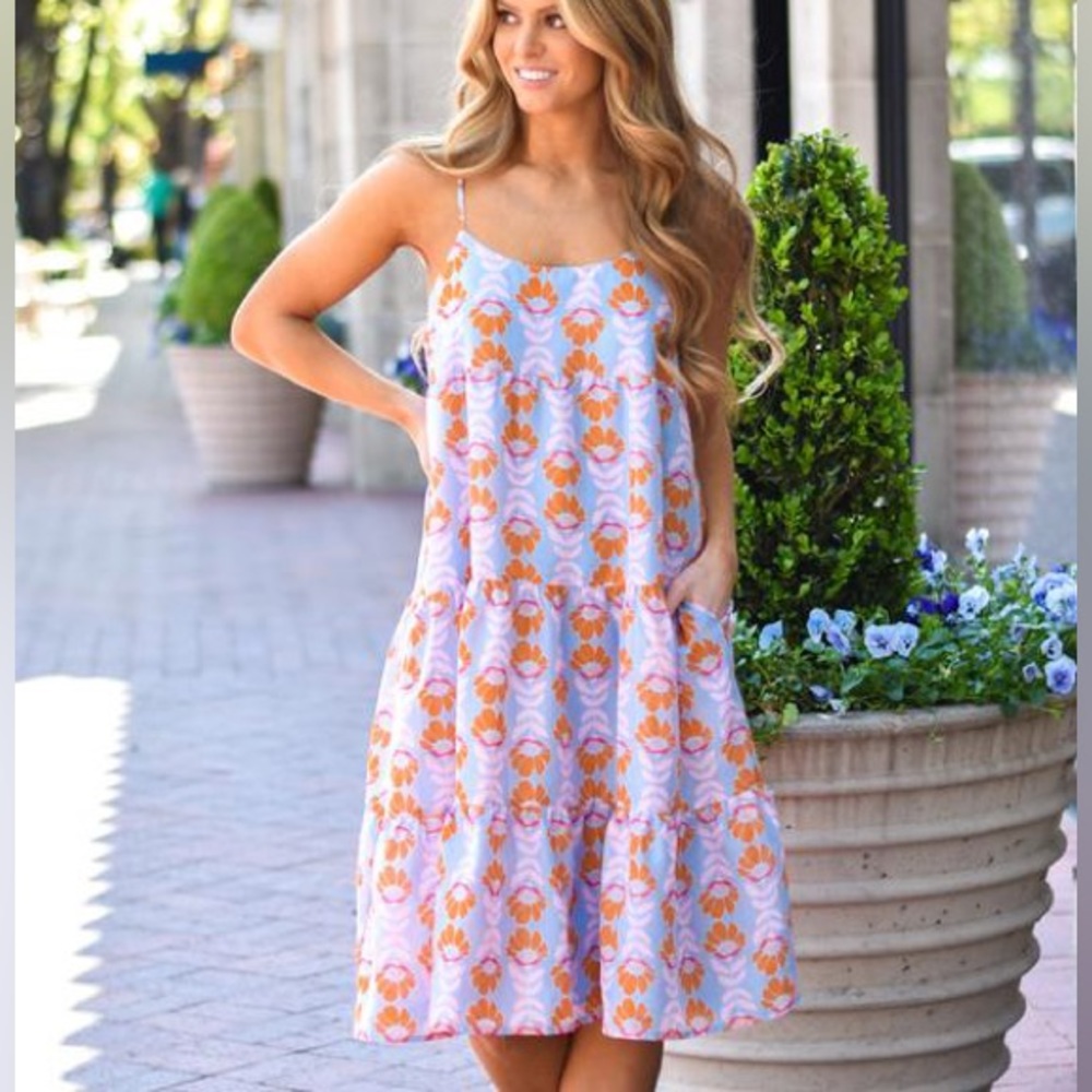 J Marie Pockets Midi Dress
